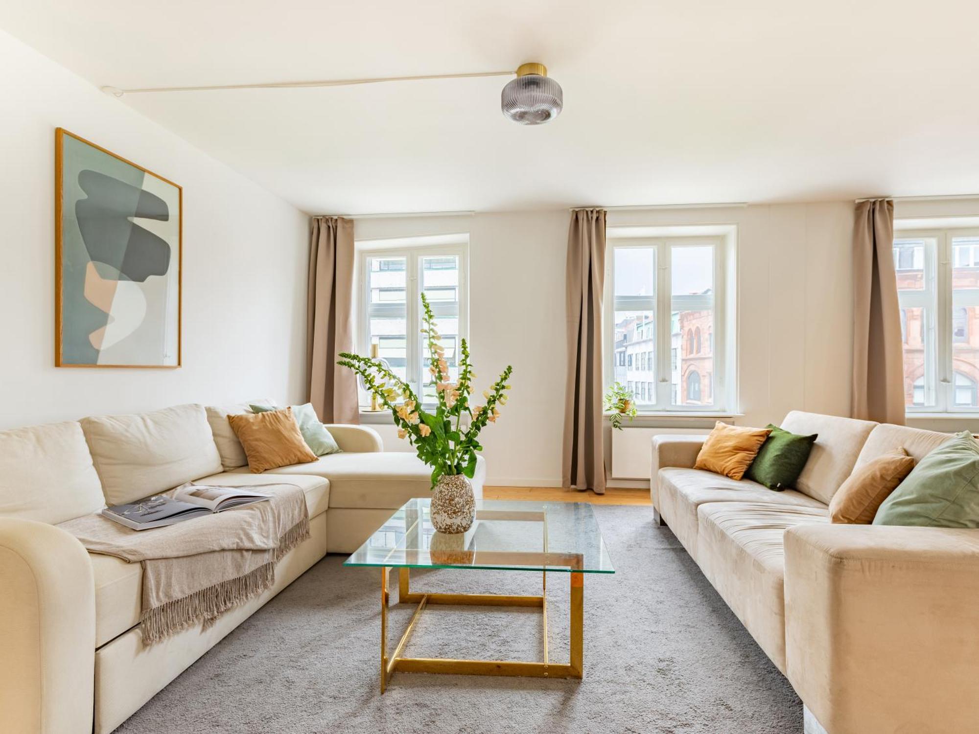 Sanders Regent - Chic Three-Bedroom Apartment Near Central Square Copenhagen Luaran gambar
