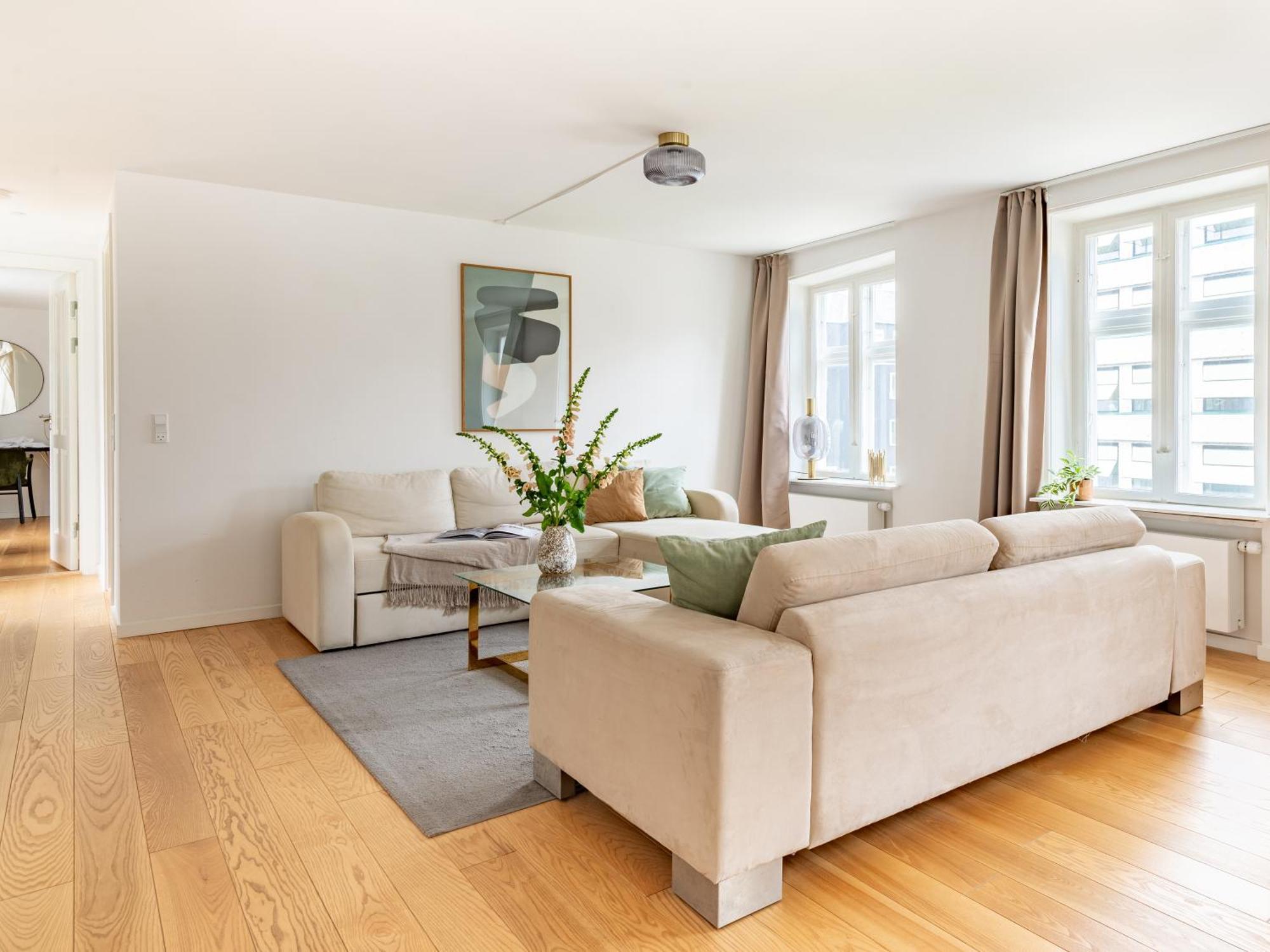 Sanders Regent - Chic Three-Bedroom Apartment Near Central Square Copenhagen Luaran gambar
